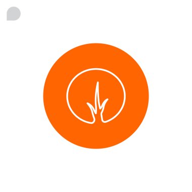 ağaç simgesiyle, illüstrasyon