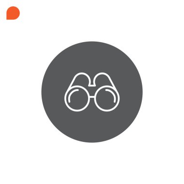 optik dürbün simgesi