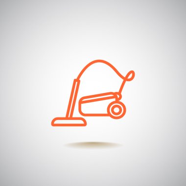 elektrik süpürgesi simgesi.