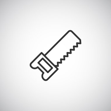 metal testere araç simgesini.  