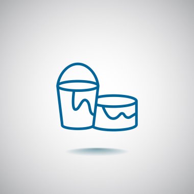 boya olabilir, kova simgesi