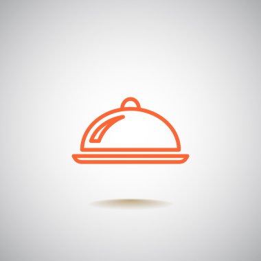 Restoran cloche simgesi