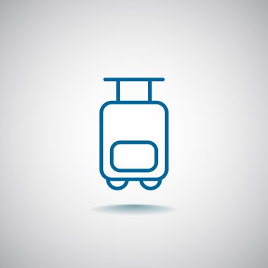 turist çanta simgesi