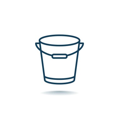 Tasarım kova simgesinin 