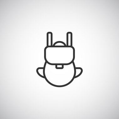 Çanta simgesi, illüstrasyon 