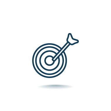 ok simgesine sahip hedef