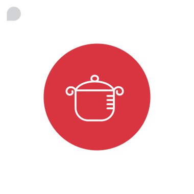 Tencere, yemek pot simgesi