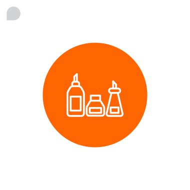 mutfak şişeler, konteyner simgesi