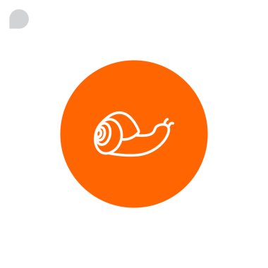  Tasarım salyangoz simgesinin