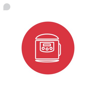 düdüklü tencere simgesi. 