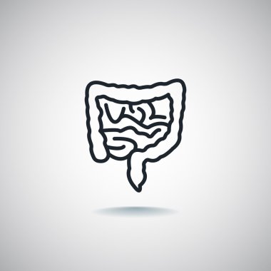 insan bağırsak simgesi