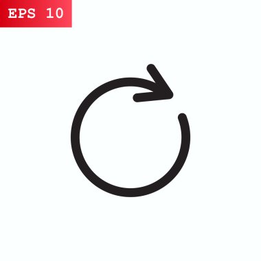 döndürme, yeniden ok simgesi 