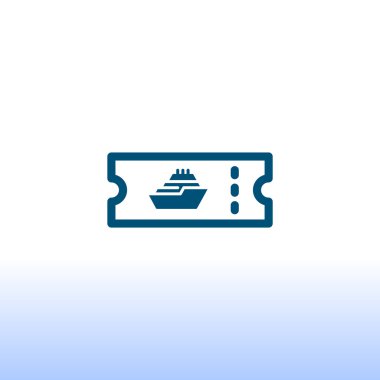 Tasarım bilet simgesinin