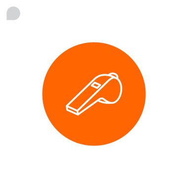 Hakem düdük simgesi  