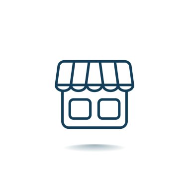 dükkan, mağaza web simgesi