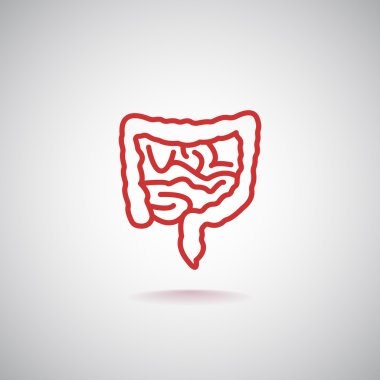 insan bağırsak simgesi