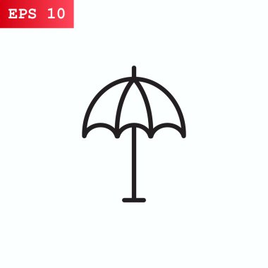 Şemsiye, şemsiye simgesi  