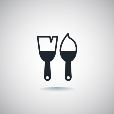 Boya fırça simgeler