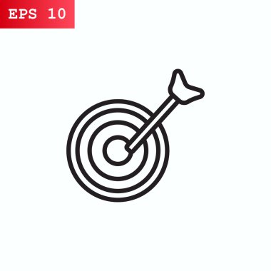 ok simgesine sahip hedef