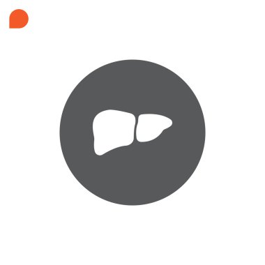 İnsan karaciğer simgesi