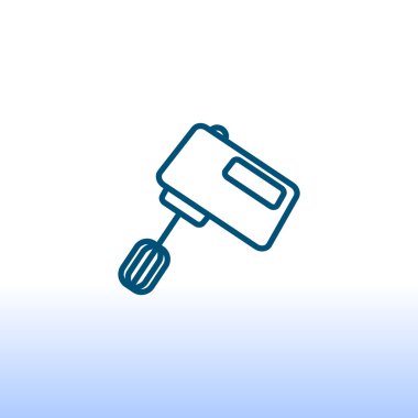 Mutfak karıştırıcı simgesi