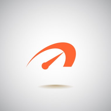 Hız simgesi, illüstrasyon 