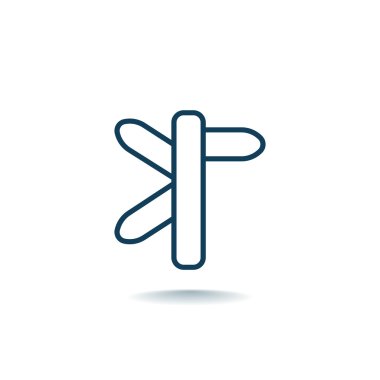 Yön, yol işareti simgesi