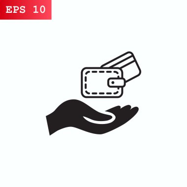 M-cüzdan'el simgesi. 