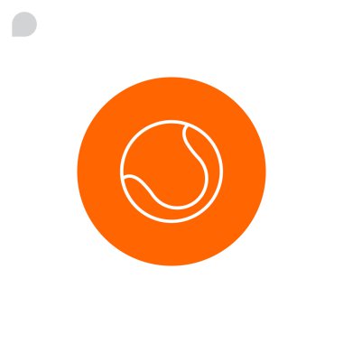 Tenis Topu Simgesi 