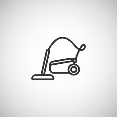 elektrik süpürgesi simgesi.