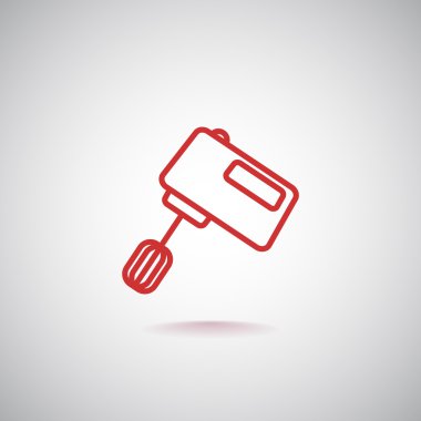 Mutfak karıştırıcı simgesi