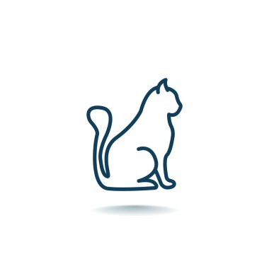 Tasarım kedi simgesinin
