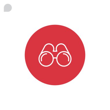 optik dürbün simgesi