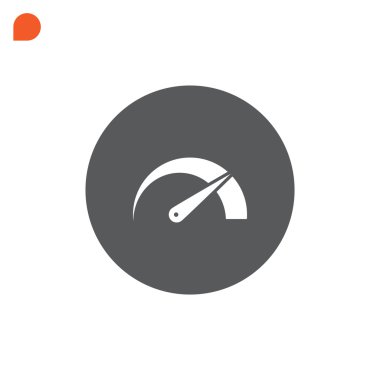 Hız simgesi, illüstrasyon 