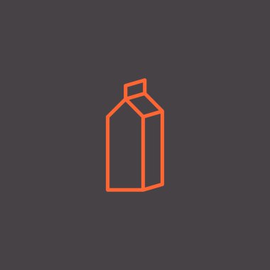 Süt için ambalaj kapsayıcı 