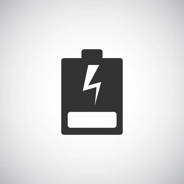 Batterij icoon, illustratie — Stockvector