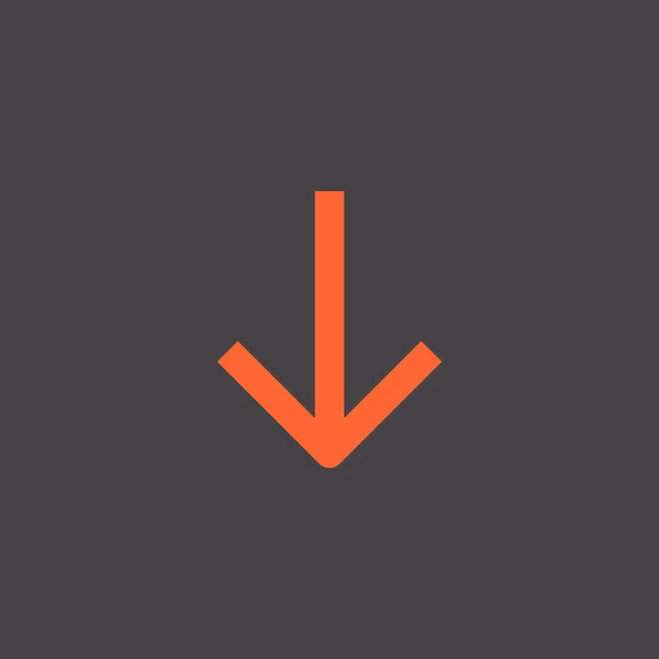 Ikona šipky, ilustrace — Stockový vektor