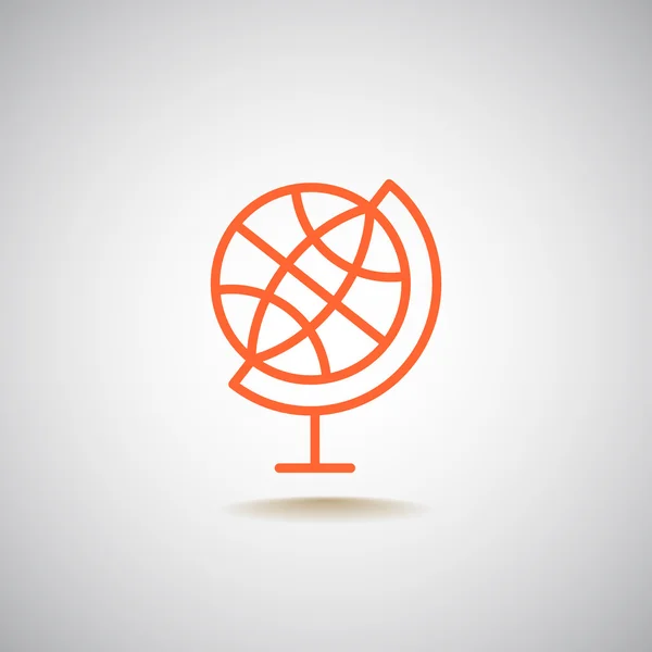 Diseño de Globe icono — Archivo Imágenes Vectoriales
