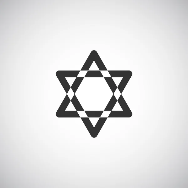 Star of David Icon — Stock Vector