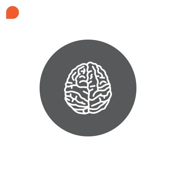 Human Brain icon — Stock Vector