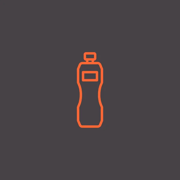 Plastic bottle icon — Stock Vector