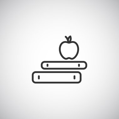 Kitap simgesi, illüstrasyon 