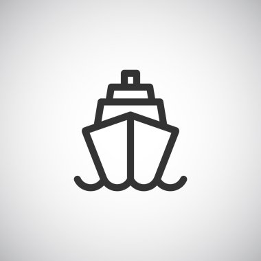 Gemi simgesi, illüstrasyon 