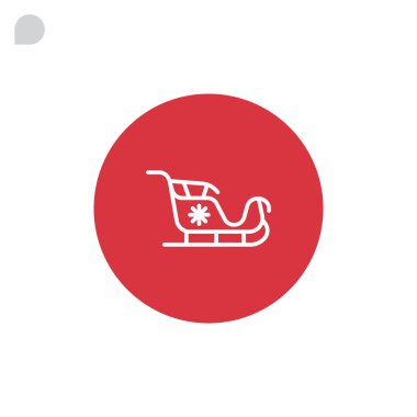 Noel Baba'nın kızağı simgesi