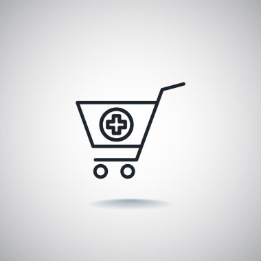 Alışveriş arabası simgesi