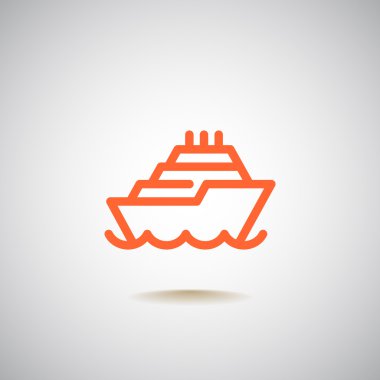 Gemi simgesi, illüstrasyon 