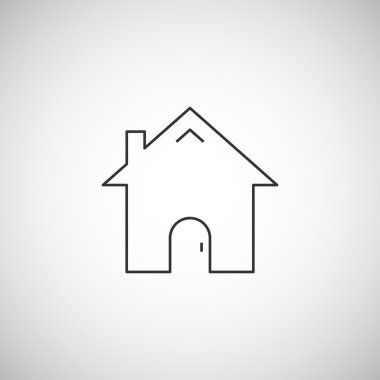 Ev simgesini, illüstrasyon