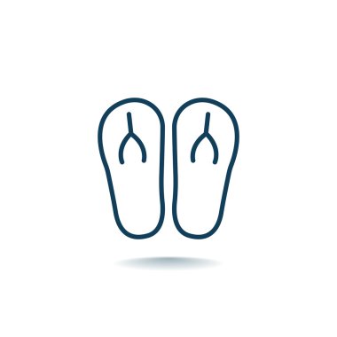 plaj terlikleri simgesi