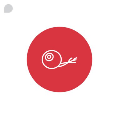 Göz simgesini, illüstrasyon