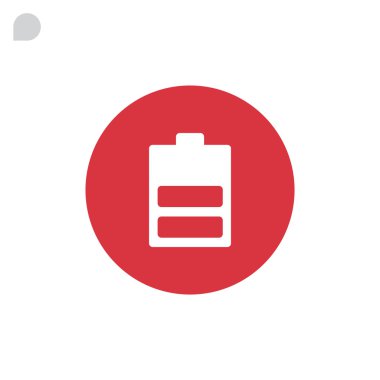 Pil simgesi, illüstrasyon